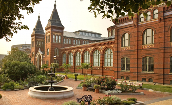 Exterior of the Smithsonian Arts and Industries Building (AIB)